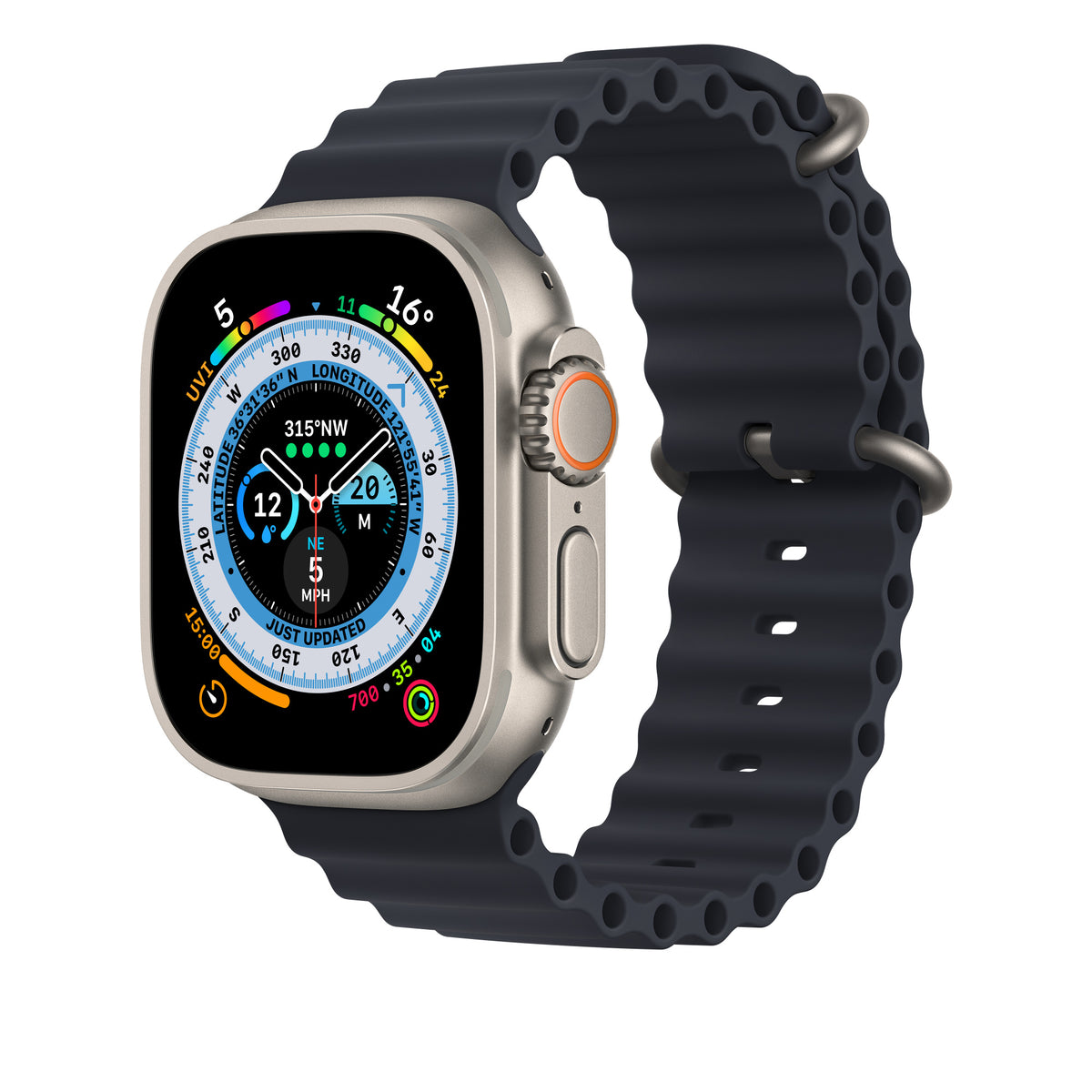 Apple Extension Bracelet Océan • 49mm • Minuit