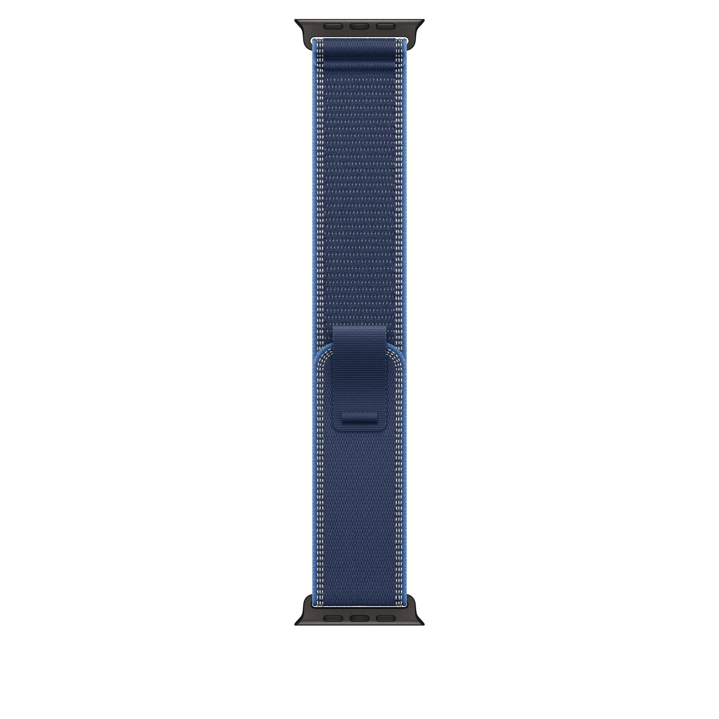 Boucle Trail bleu/bleu vif 49 mm - S/M - Finition titane noir