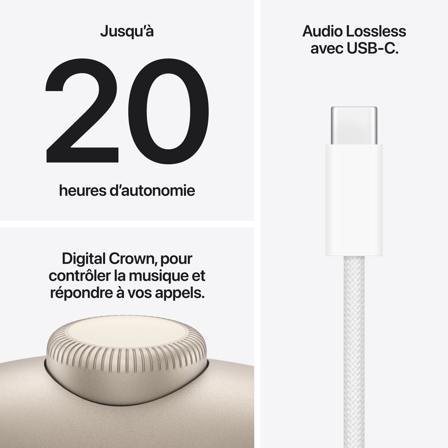 AirPods Max 2 - Lumière stellaire