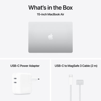 MacBook Air 15" M4 10C/24GB/512GB/GPU10C • Français • Argent
