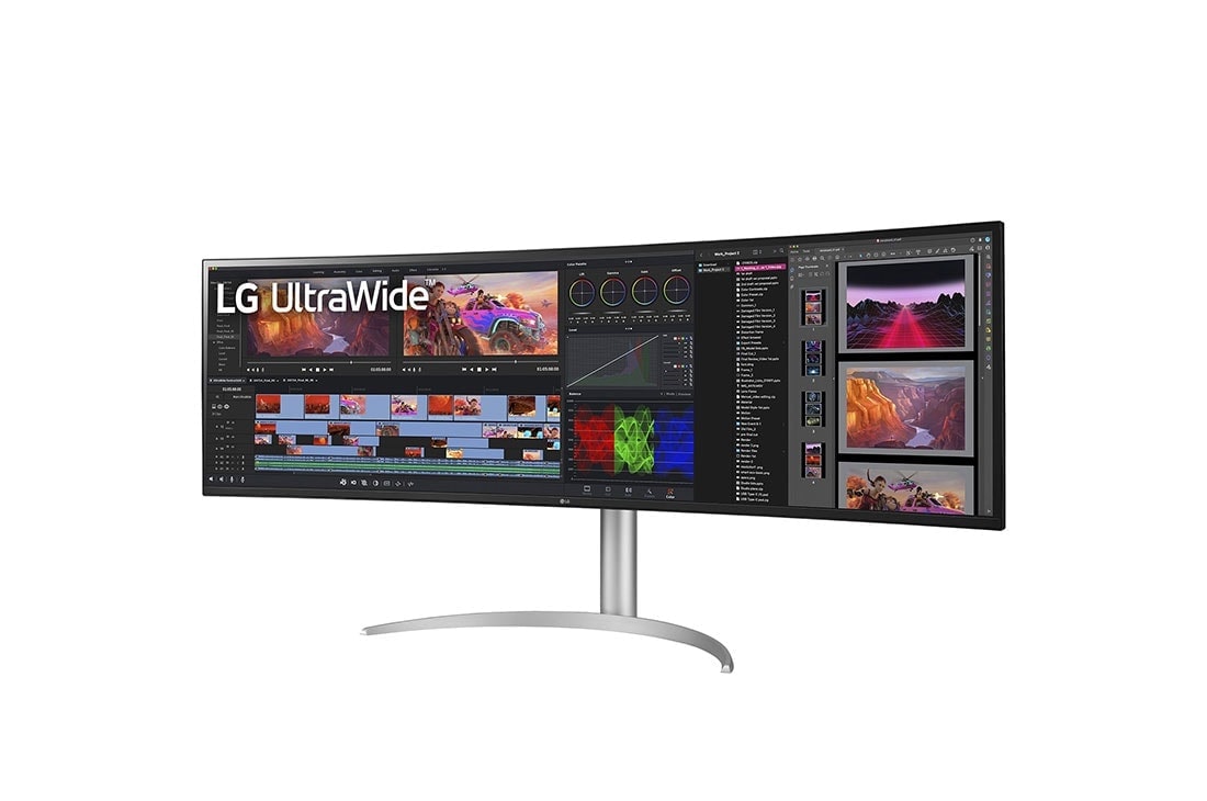 LG 49" Écran UltraWide Dual QHD