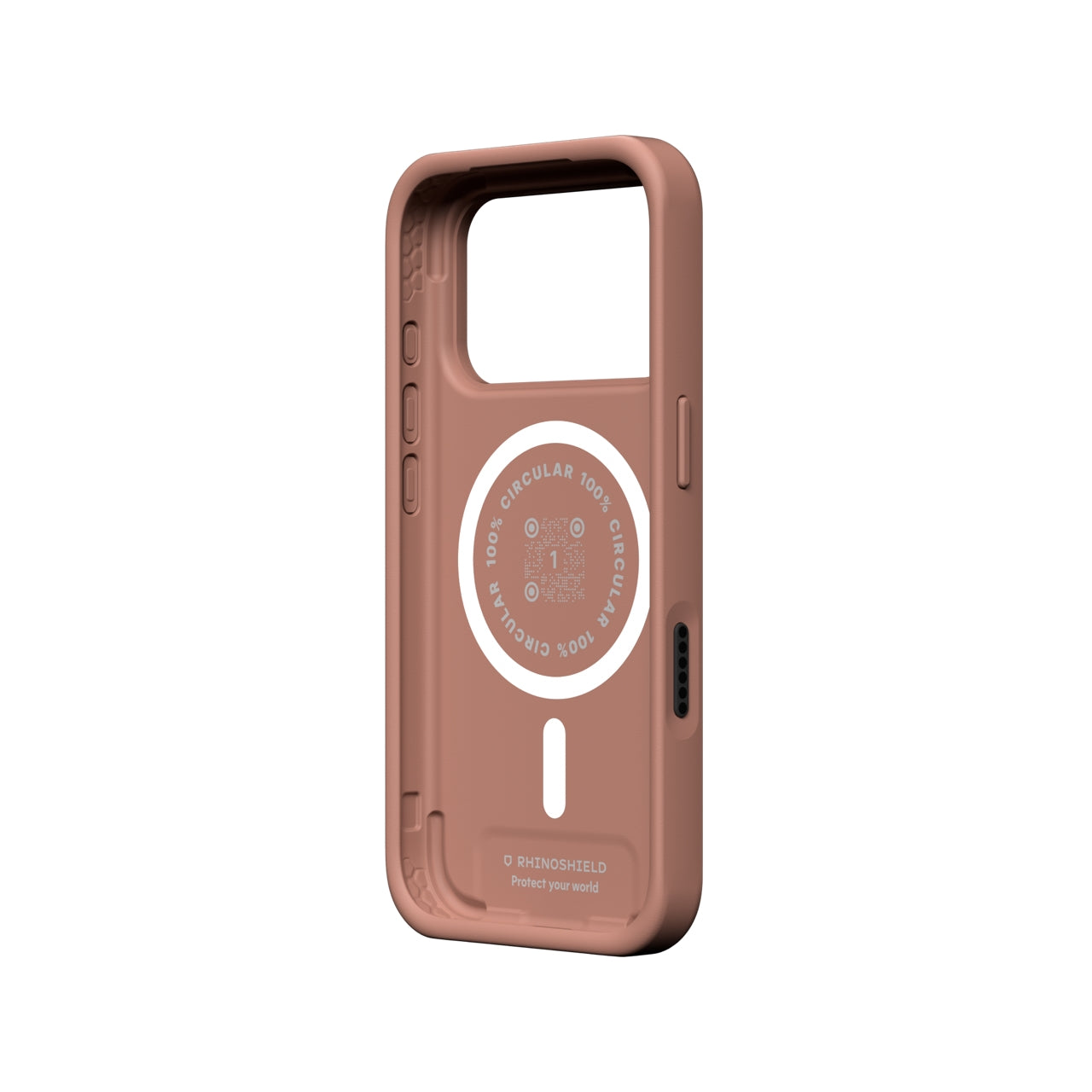 Rhinoshield Coque SolidX pour iPhone 17 Pro • Argile Rose