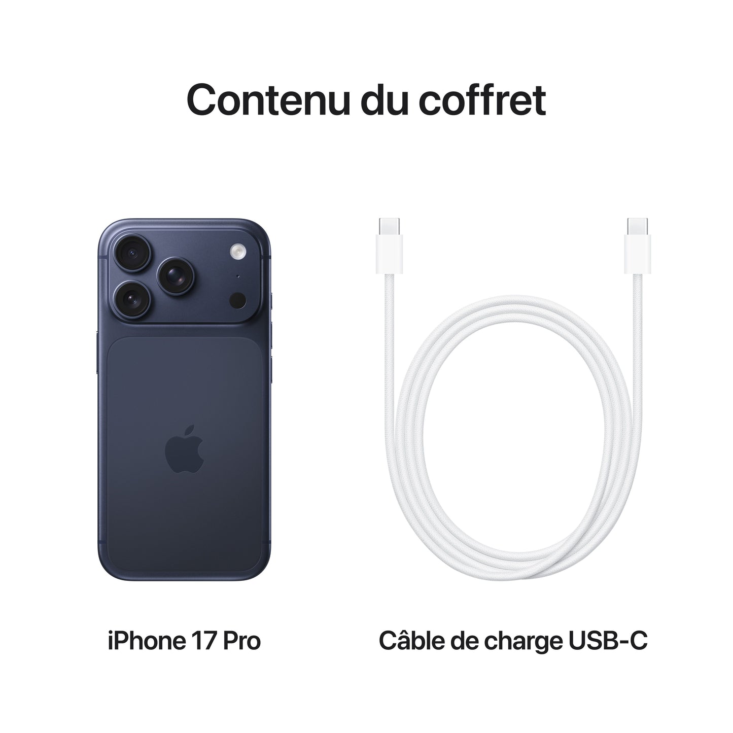 iPhone 17 Pro 256 Go Bleu intense