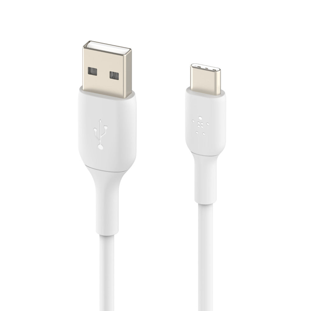 Belkin Boost charge Cable M-M • USB-C to USB-A • 2m • Blanc