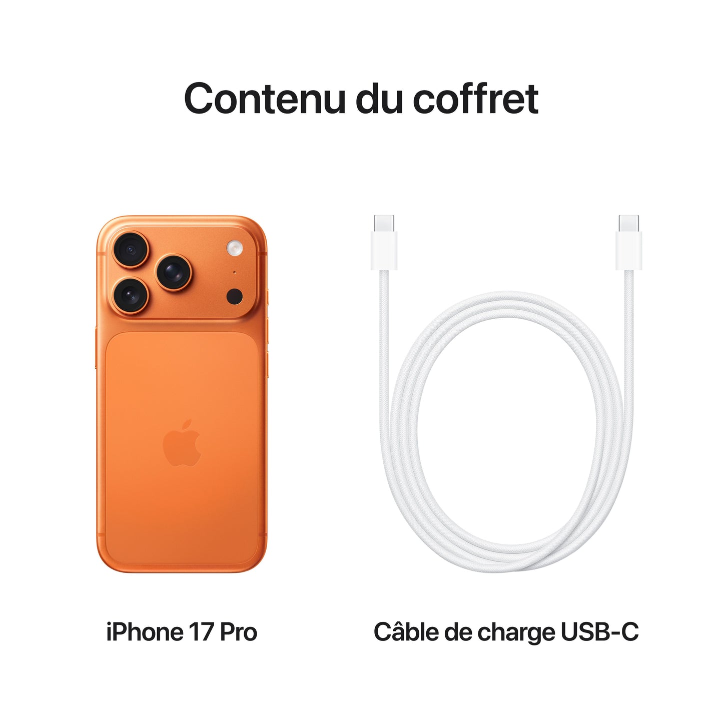 iPhone 17 Pro 256 Go Orange cosmique