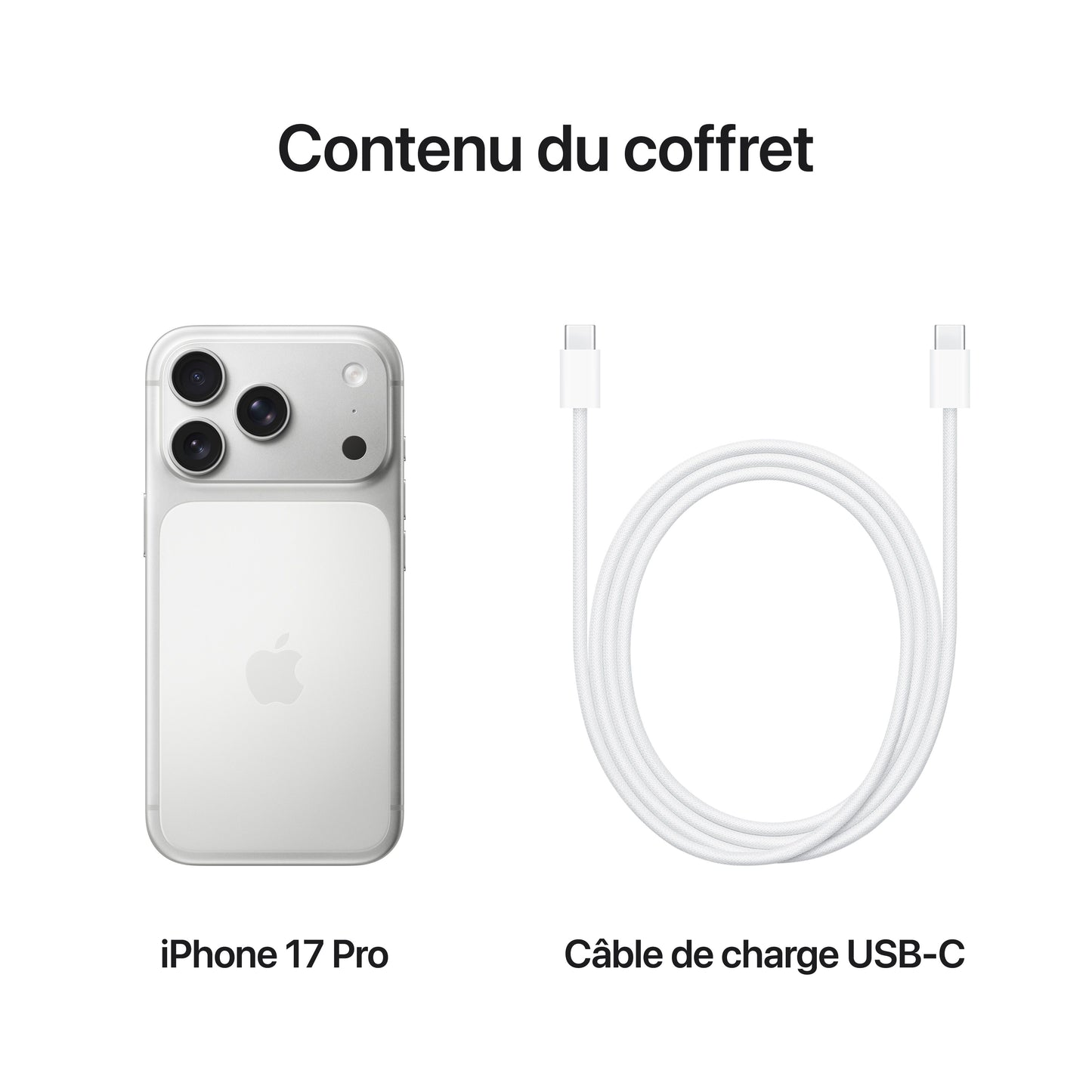 iPhone 17 Pro 512 Go Argent