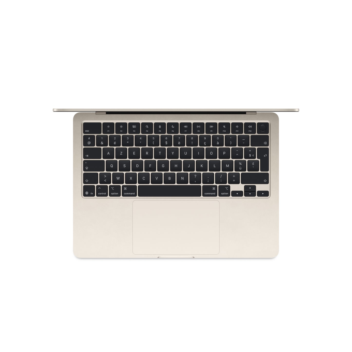 MacBook Air 13 pouces: Puce Apple M5 avec CPU 10 cœurs et GPU 8 cœurs, 512 Go SSD - Lumière stellaire