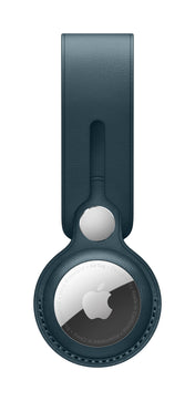 AirTag Leather Loop • Bleu Baltique
