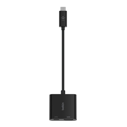 Belkin USB-C to HDMI Adapter + Charge • Noir