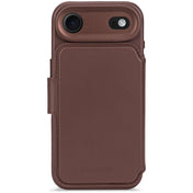 Decoded • Etui Portefeuille amovible pour iPhone Air • Brun