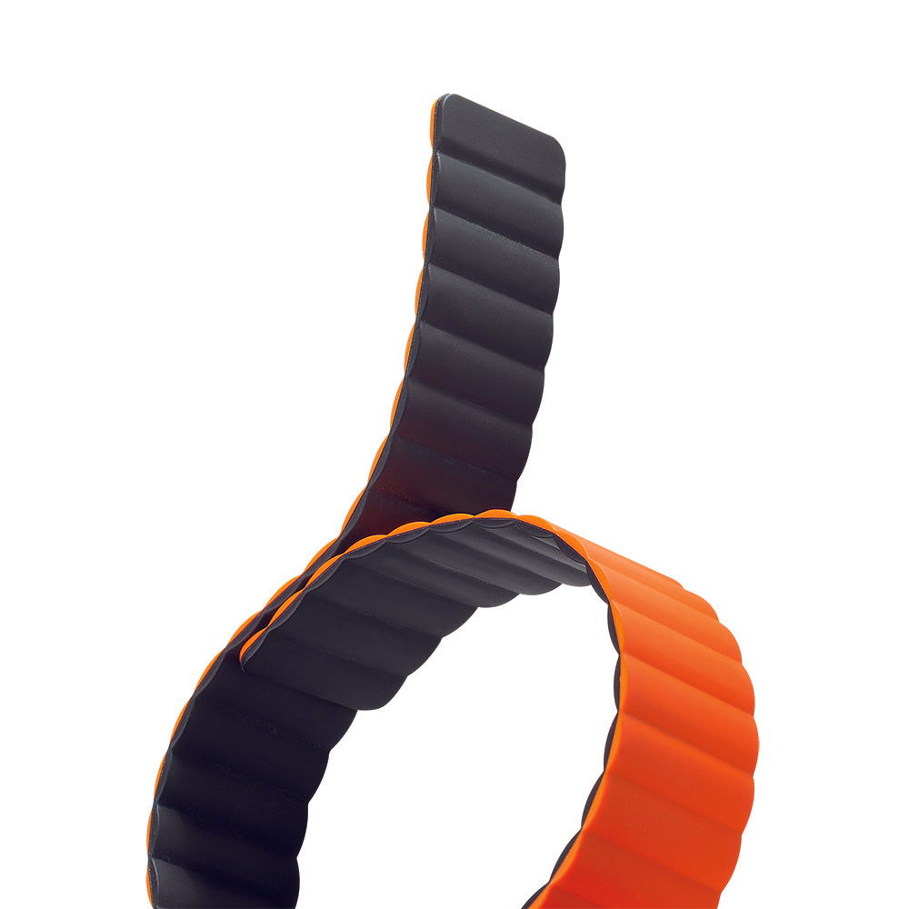 Lineheart • Bracelet magnétique pour Apple Watch 42-49mm • Orange