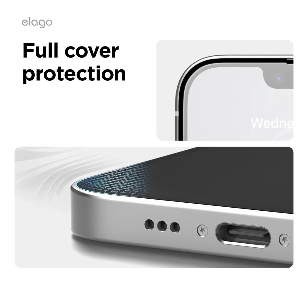 Elago Protection en verre trempé pour iPhone 16e • Transparent