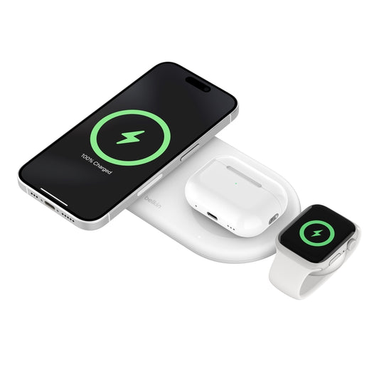 Belkin BOOST↑CHARGE PRO Chargeur 3 en 1 • Blanc