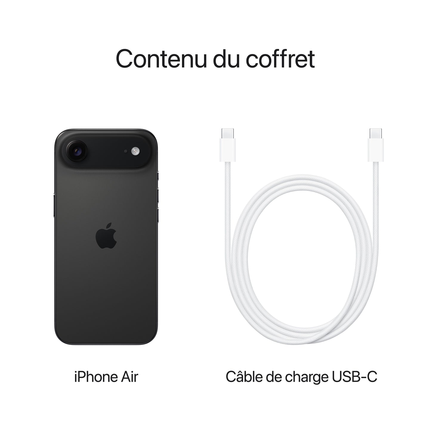 iPhone Air 512 Go Noir sidéral