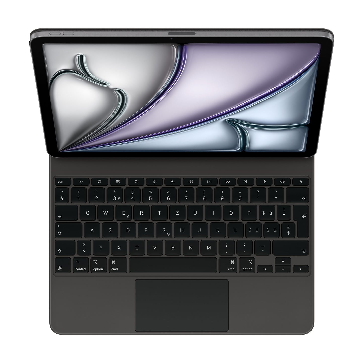 Magic Keyboard pour iPad Air 13 pouces (M3) - Suisse - Noir