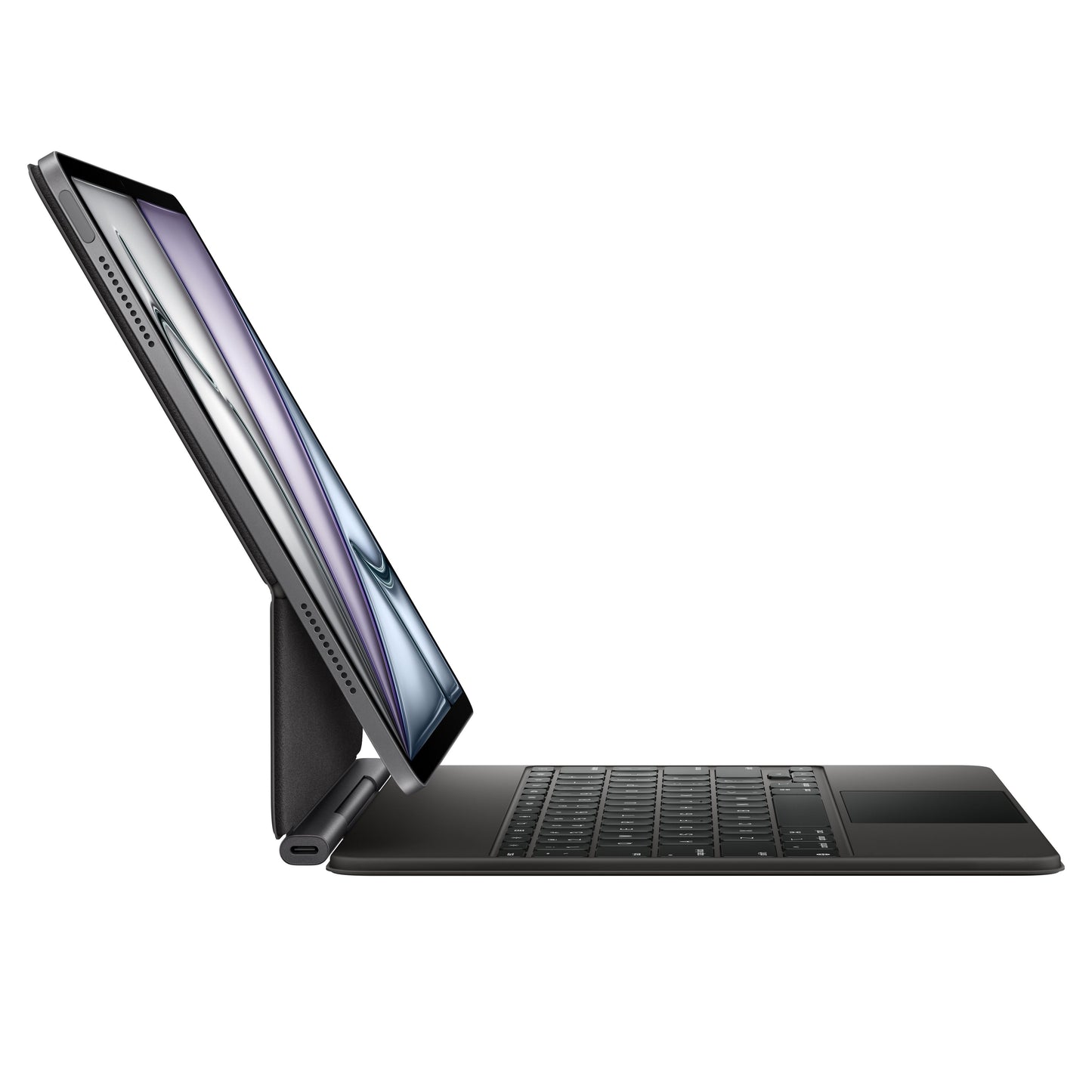 Magic Keyboard pour iPad Air 13 pouces (M3) - Suisse - Noir
