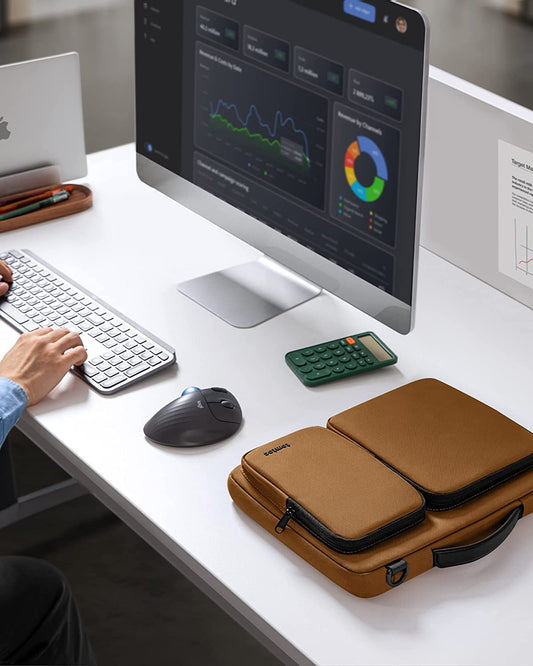 Tomtoc • Defender A42 pour MacBook Pro 14" • Brun