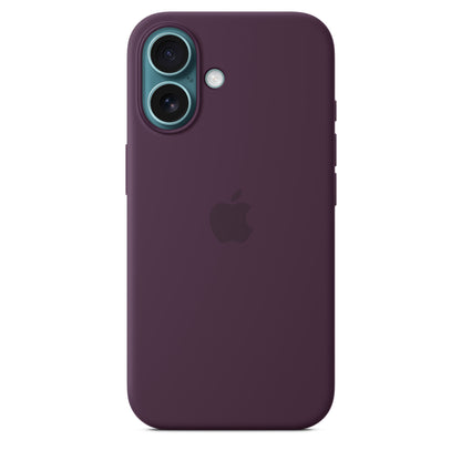 iPhone 16 Coque en Silicone avec MagSafe • Prune