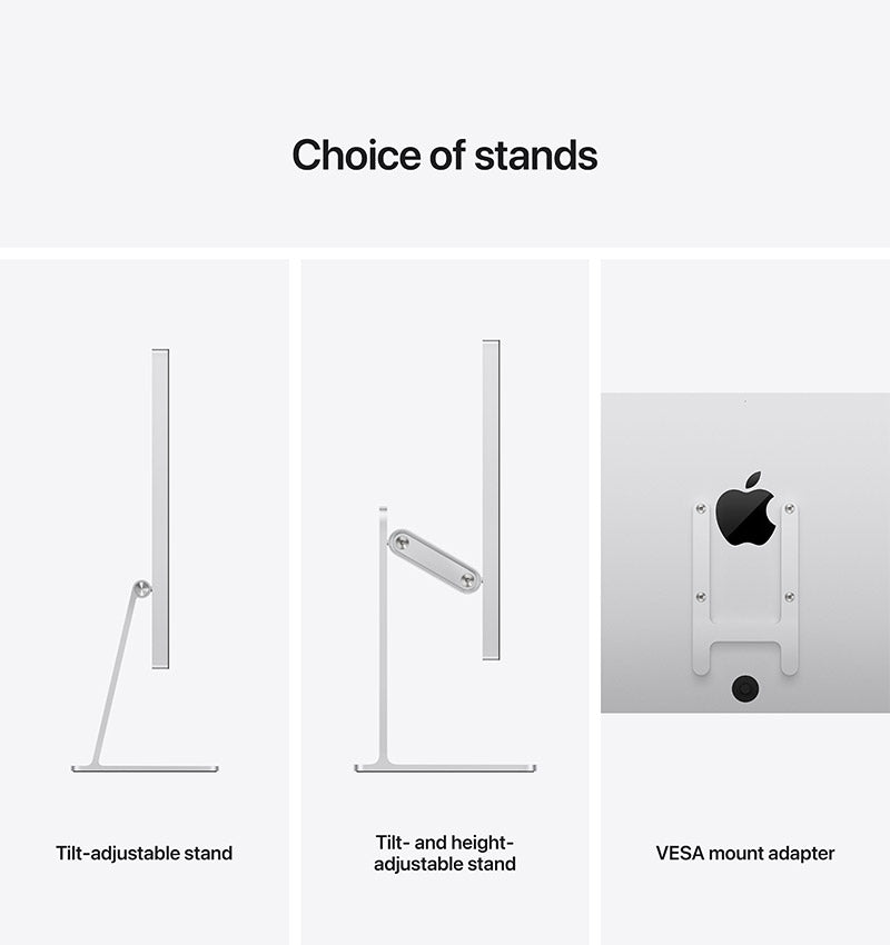 Apple Studio Display • Verre standard • Inclinaison réglable