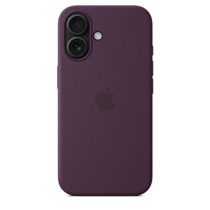 iPhone 16 Coque en Silicone avec MagSafe • Prune