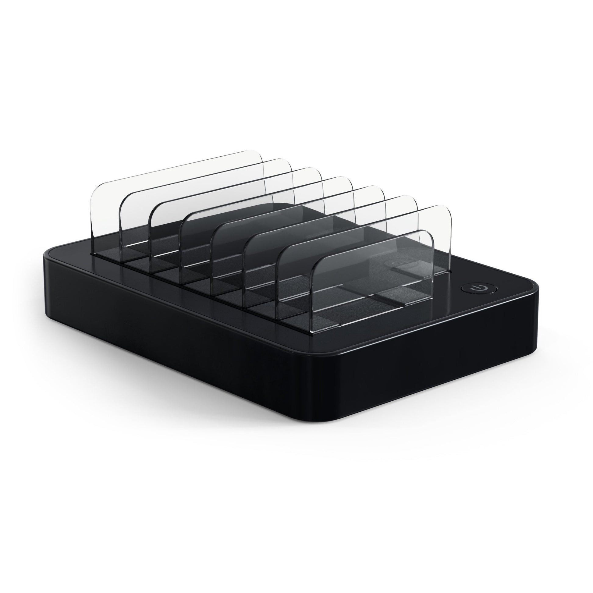 Station de recharge SATECHI pour appareils mobile - 7 Ports  • Black