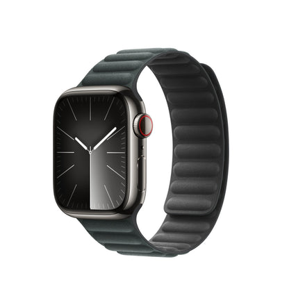 Apple • Bracelet à maillons magnétique Chêne Vert 41 mm - S/M