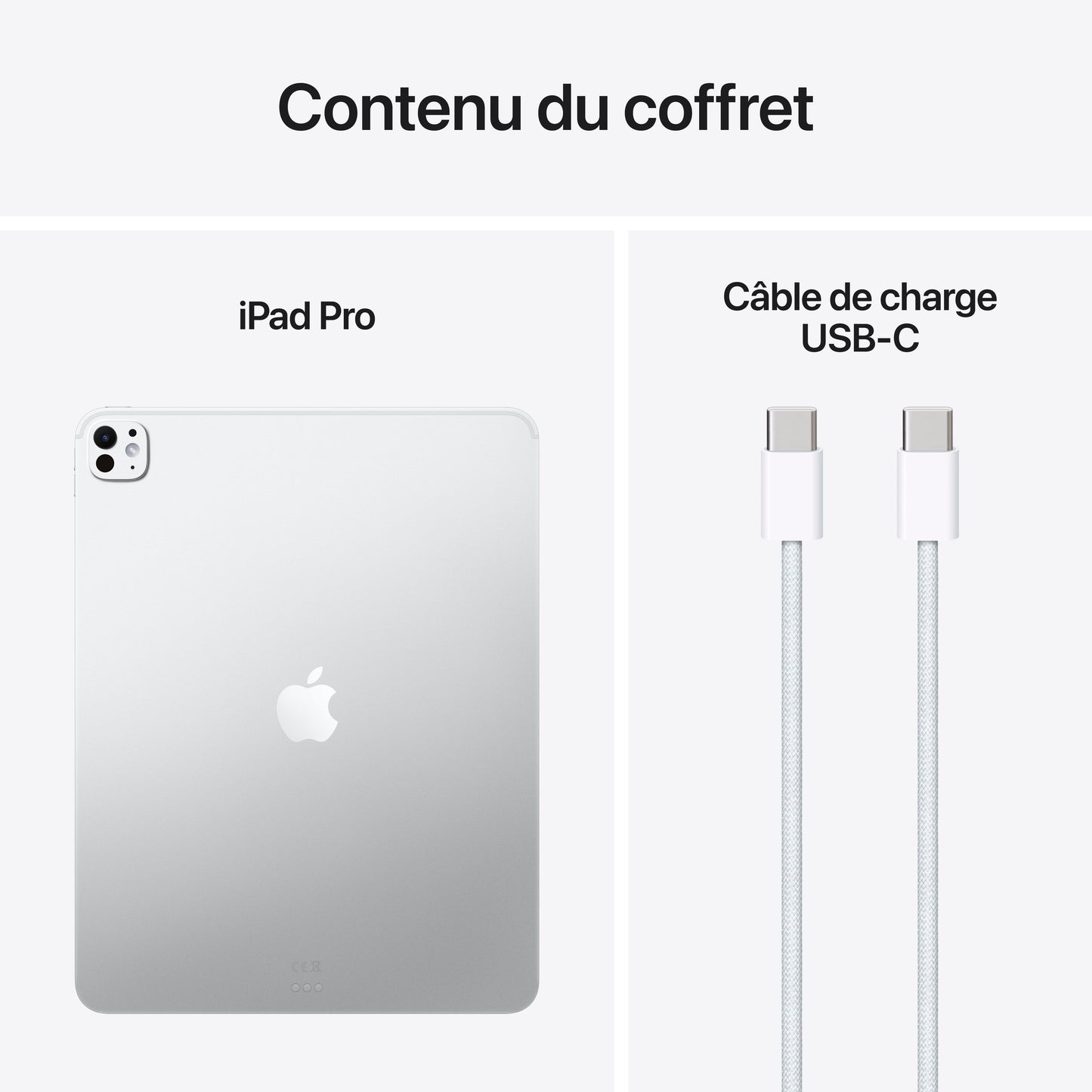 iPad Pro 13 pouces Wi-Fi 2 To Verre standard - Argent (M5)