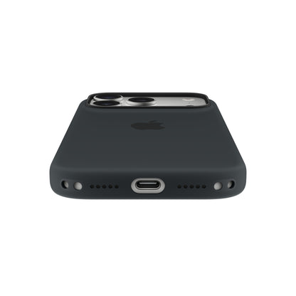 Coque en silicone avec MagSafe pour iPhone 17 Pro - Noir