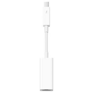 Apple Adaptateur Thunderbolt vers Ethernet Gigabit • 0.15m • Blanc