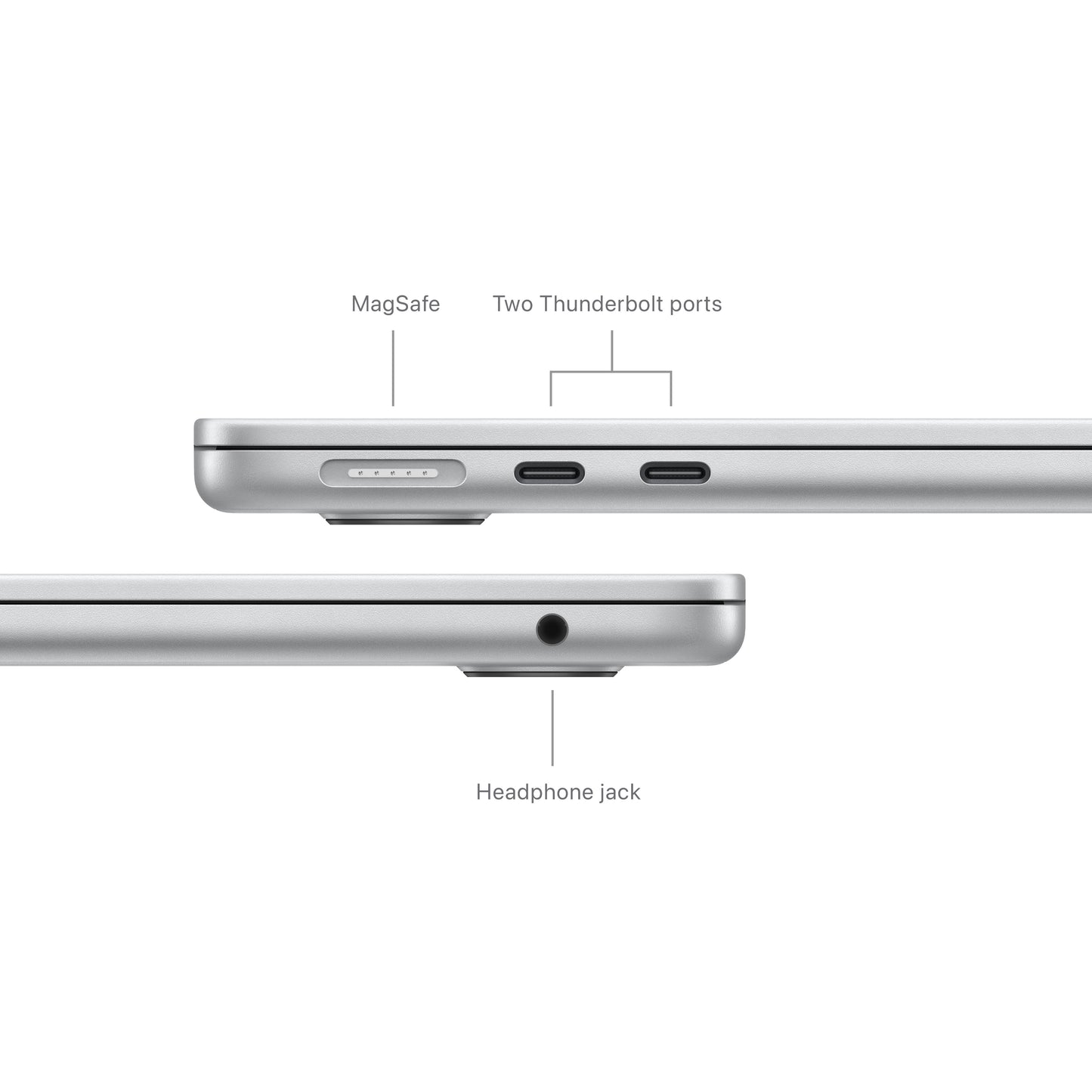 MacBook Air 13" M3 8C/16GB/512GBSSD/GPU 10C • Suisse-Français • Argent