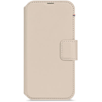 Decoded • Étui Portefeuille Détachable en Cuir pour iPhone 16e • Argile