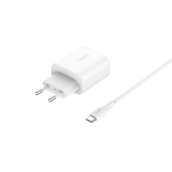 Belkin BoostCharge Pro Stand de charge 3 en 1 • Qi2 • Blanc