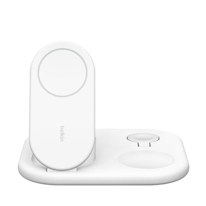 Belkin BoostCharge Pro Stand de charge 3 en 1 • Qi2 • Blanc