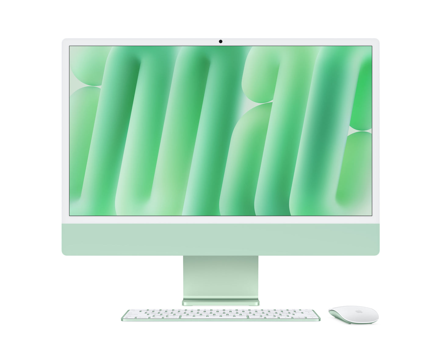 iMac 24 pouces avec écran Retina 4,5K: Puce Apple M4 avec CPU 10 cœurs et GPU 10 cœurs, 512 Go SSD - Vert