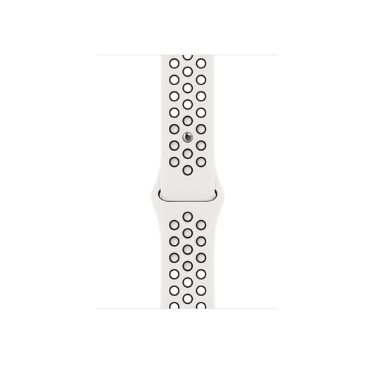 Apple Sport Band Nike 45mm • Summit White/Black (Demo)