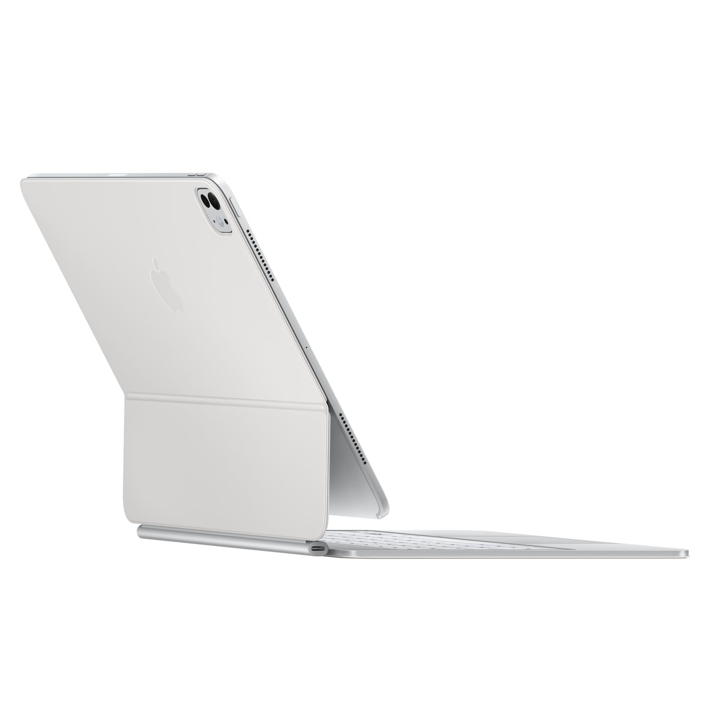 Magic Keyboard pour iPad Pro 13 pouces (M4) - Anglais américain - Blanc
