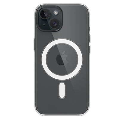 Apple Coque transparente avec MagSafe pour iPhone 15