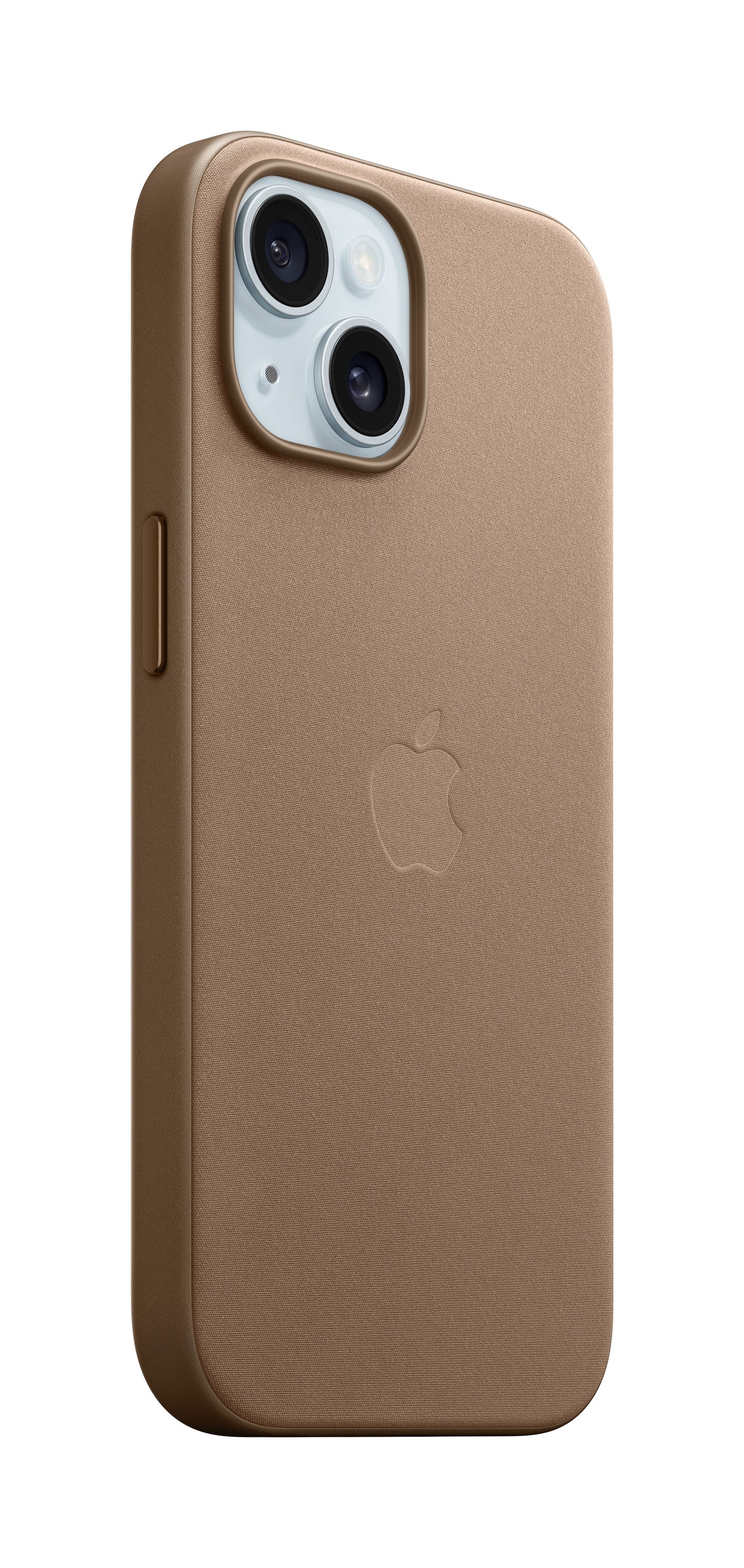 Apple Coque en tissage fin avec MagSafe pour iPhone 15 • Taupe