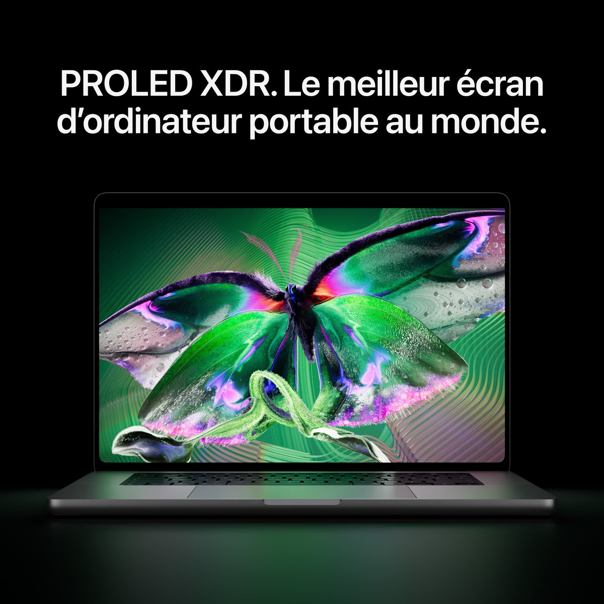 MacBook Pro 16 pouces avec Écran PROLED XDR: Puce Apple M5 Max avec CPU 18 cœurs et GPU 40 cœurs, 2 To SSD - Noir sidéral - AZERTY (français)