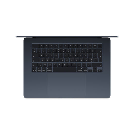 MacBook Air 15 pouces: Puce Apple M5 avec CPU 10 cœurs et GPU 10 cœurs, 1 To SSD - Minuit