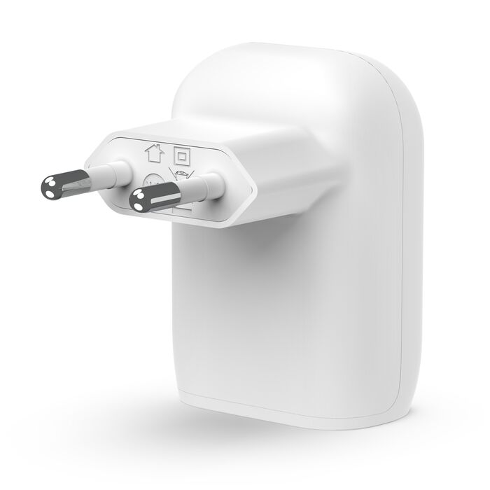 Belkin • BoostCharge Chargeur mural • Blanc