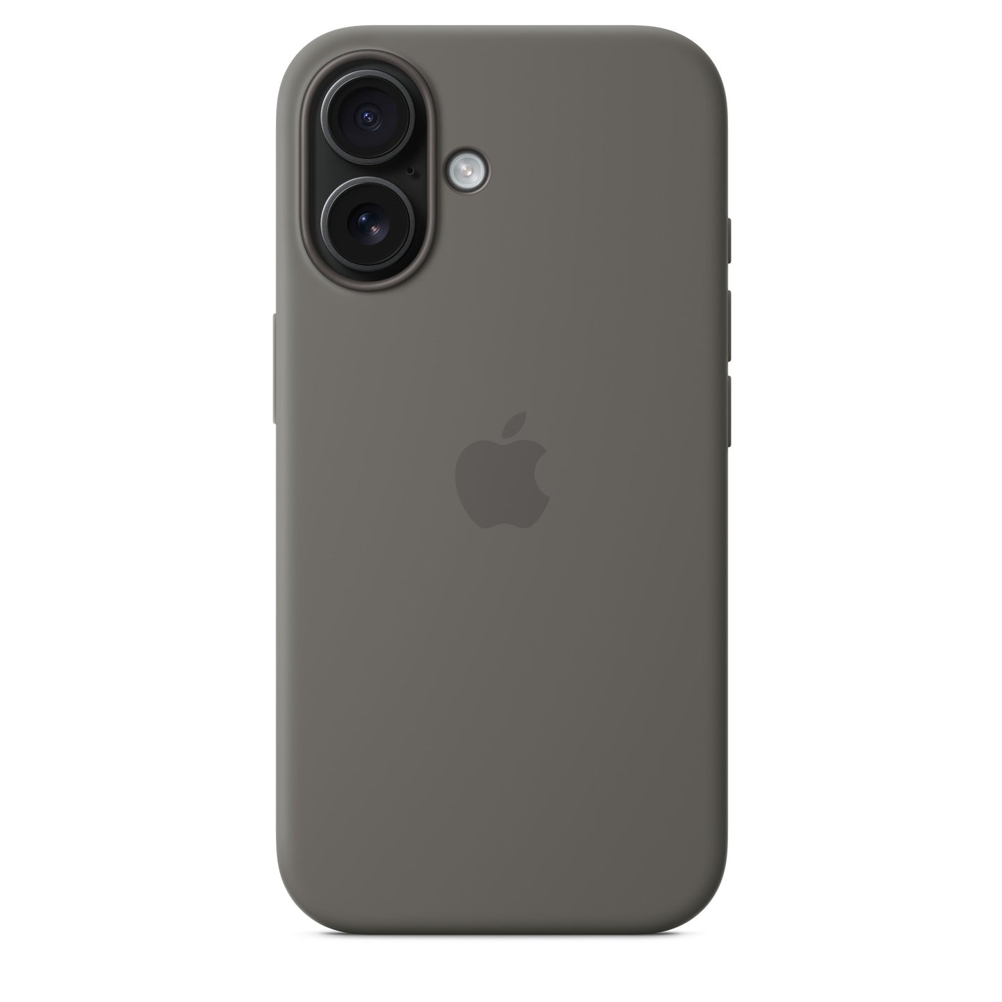 iPhone 16 Coque en Silicone avec MagSafe • Gris Minéral