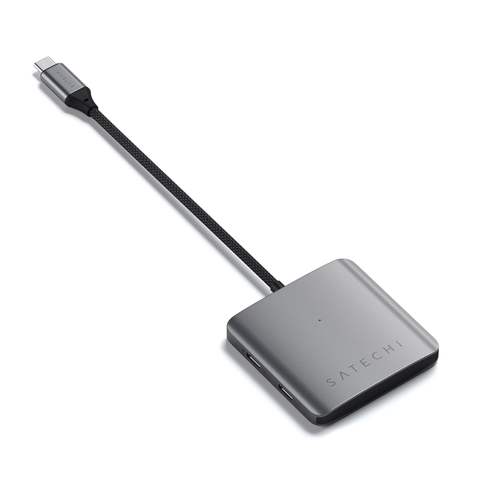 Satechi USB-C PD 4-Port Hub • Gris Sidéral