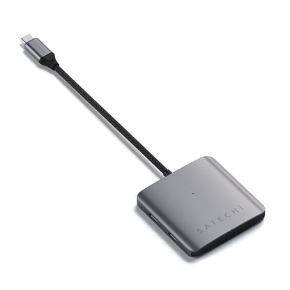 Satechi USB-C PD 4-Port Hub • Gris Sidéral