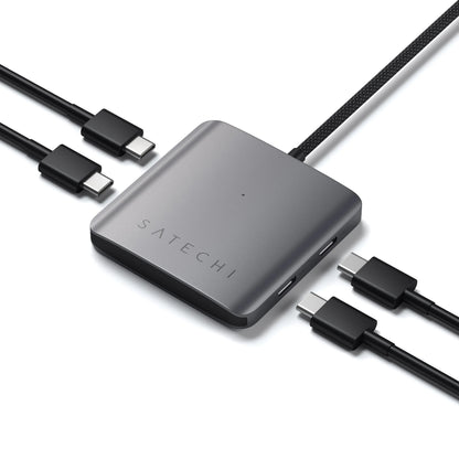 Satechi USB-C PD 4-Port Hub • Gris Sidéral