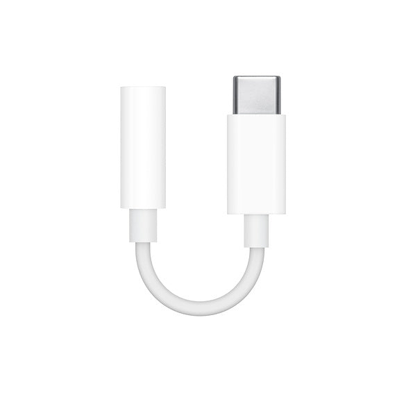 Apple Adaptateur USB-C vers mini-jack 3,5mm • 0.1m • Blanc