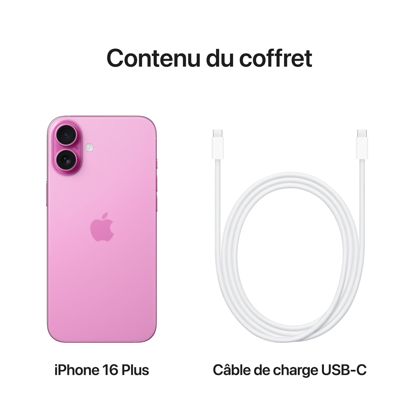 iPhone 16 Plus 128 Go Rose