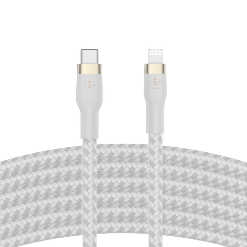 Belkin Cable de charge USB-C vers Lightning • 1m • Blanc