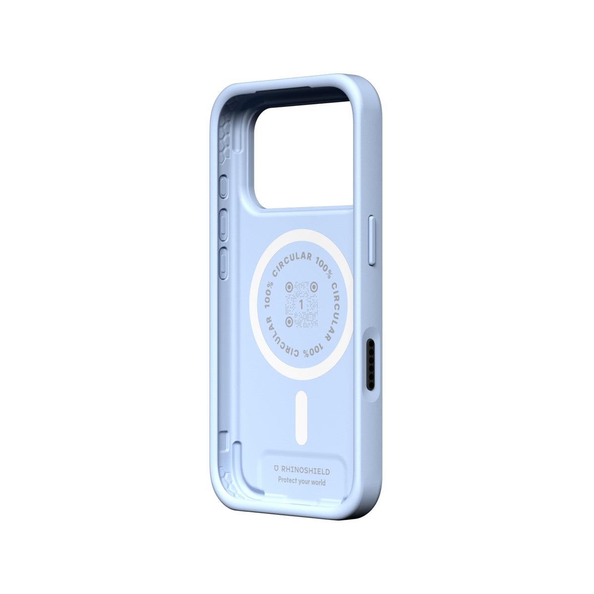 Rhinoshield Coque SolidX pour iPhone 17 Pro • Bleu Glacier