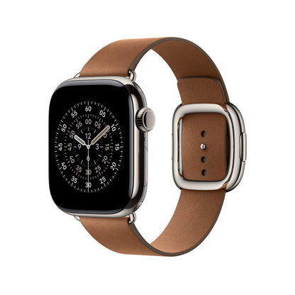 Apple Bracelet Boucle moderne 42mm • Caramel • S